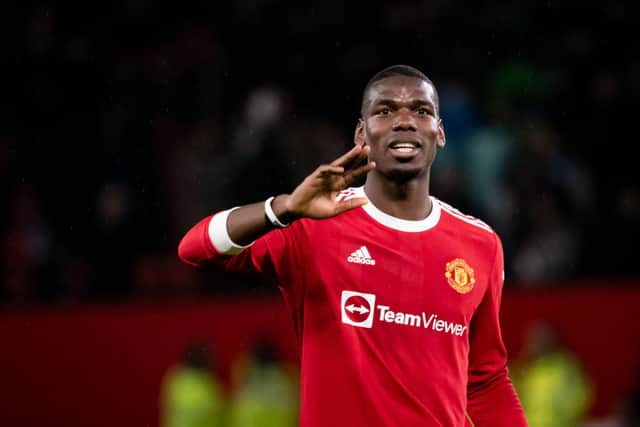 Paul Pogba Credit:  Manchester United via Getty Images 