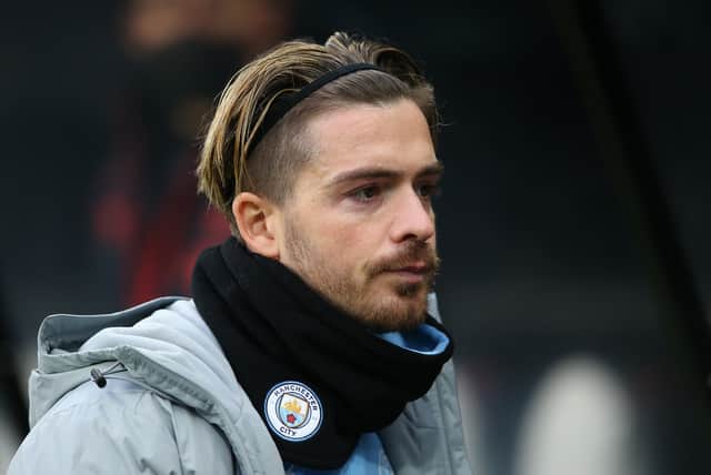 Grealish is struggling with a shin injury. Credit: Getty.
