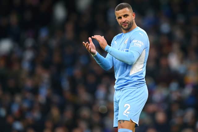 Kyle Walker starts against his former club at the Etihad. Credit: Getty.