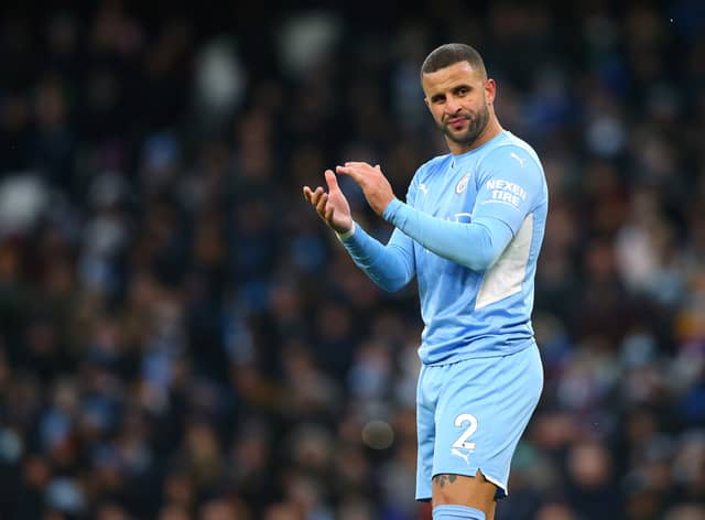 Kyle Walker starts against his former club at the Etihad. Credit: Getty.