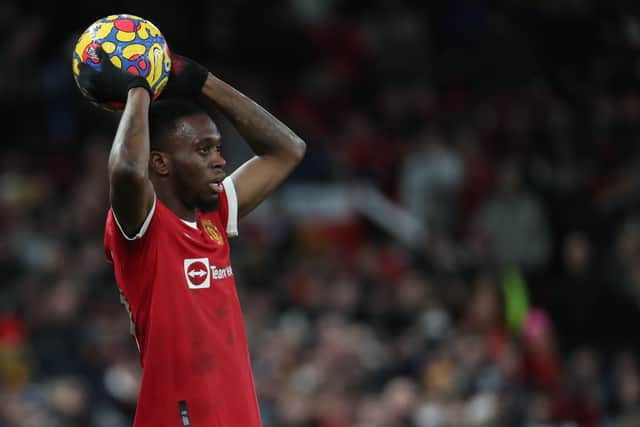 Aaron Wan-Bissaka starts for United at Elland Road. Credit: Getty