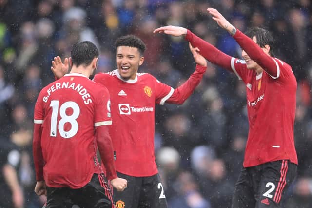 Sancho was our man of the match. Credit: Getty.