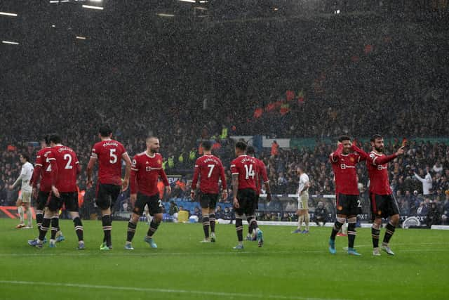 It was a day to remember for Ralf Rangnick and Manchester United. Credit: Getty.