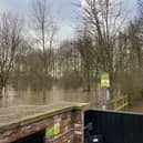 Storm Franllin flood alerts were issued for Manchester Credit: EA 