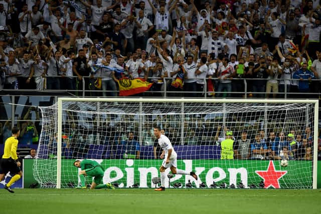Ronaldo scored the winning penalty in the 2016 Champions League final. Credit: Getty