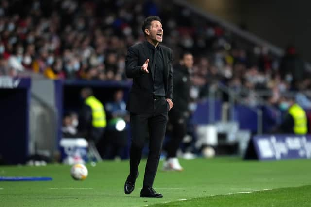 Diego Simeone. Credit: Getty