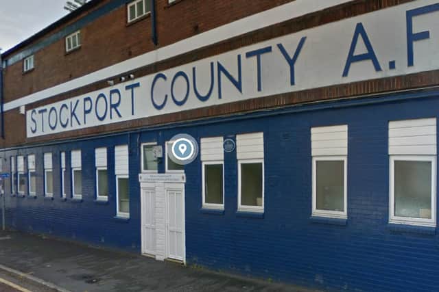Stockport County have agreed a 250-year lease for Edgeley Park Credit: Google Maps