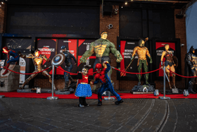 Superheroes at Manchester Printworks