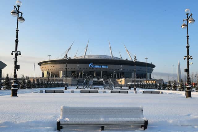 The 2022 final is currently set to be staged in Saint Petersburg. Credit: Getty.