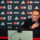 Rangnick has backed UEFA’s decision to move the Champions League final from Moscow to Paris. Credit: Getty.