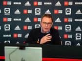 Rangnick has backed UEFA’s decision to move the Champions League final from Moscow to Paris. Credit: Getty.