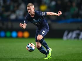 Pep Guardiola has confirmed Oleksandr Zinchenko will start for Manchester City against Peterborough. Credit: Getty