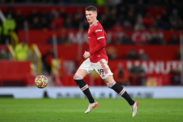 Scott McTominay is missing for United. Credit: Getty.