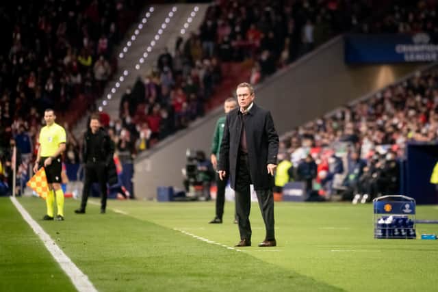 Rangnick feels Atletico will offer the same problems at Old Traffird. Credit: Getty.