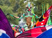 Global Grooves in a parade Credit: Jody Hartley