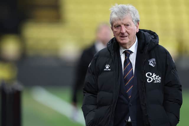 Hodgson was appointed as Watford manager in January following the sacking of Claudio Ranieri. Credit: Getty. 