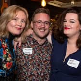 Manchester Tech Festival founders Naomi Timperley, Dan Smart and Amy Newton