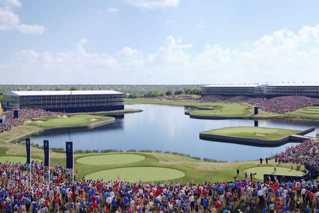 How the Hulton Park golf course would look for the Ryder Cup Credit: Peel L&P