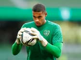 Gavin Bazunu is ready to play in the Championship or Premier League, according to Portsmouth CEO. Credit: Getty.