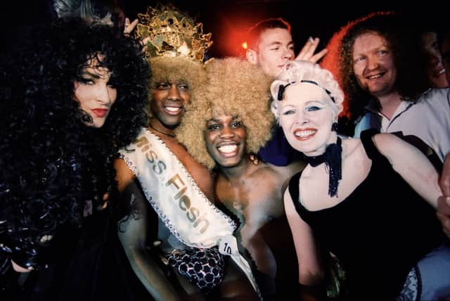 <p>Were you at the Hacienda in your finery? Credit: Jon Shard</p>