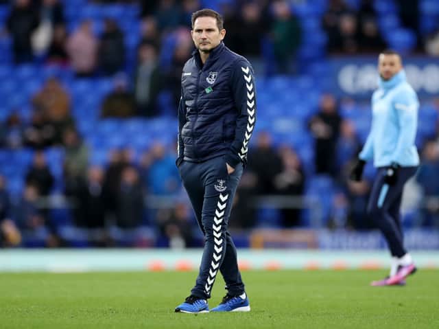 Frank Lampard was furious Manchester City didn’t concede a penalty.