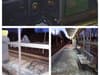 Police hunts yobs who smashed up Manchester Metrolink stop