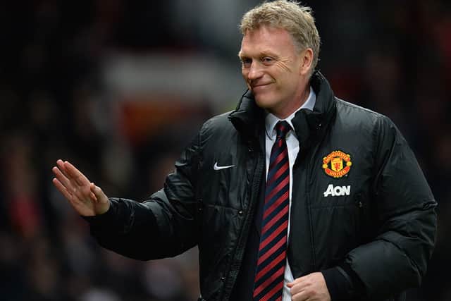 Moyes was sacked as United manager after 10 months in charge. Credit: Getty. 