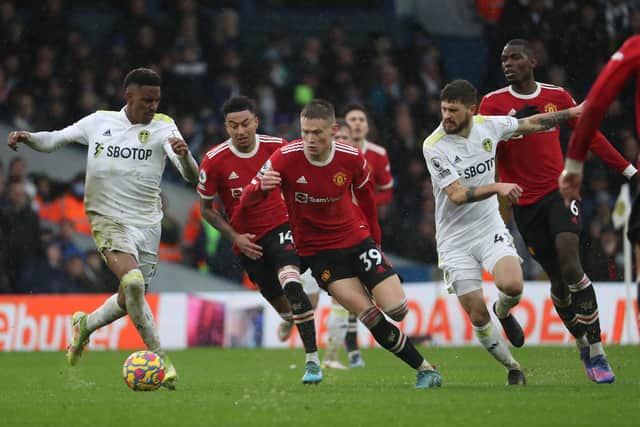 McTominay was last in action when United faced Leeds on 20 February. Credit: Getty.