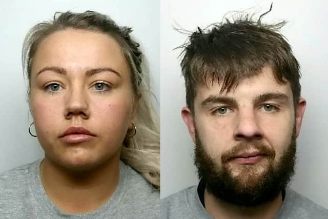 Rio Moran and Callum Reilly have been jailed for their part in the drugs ring Credit: police via SWNS