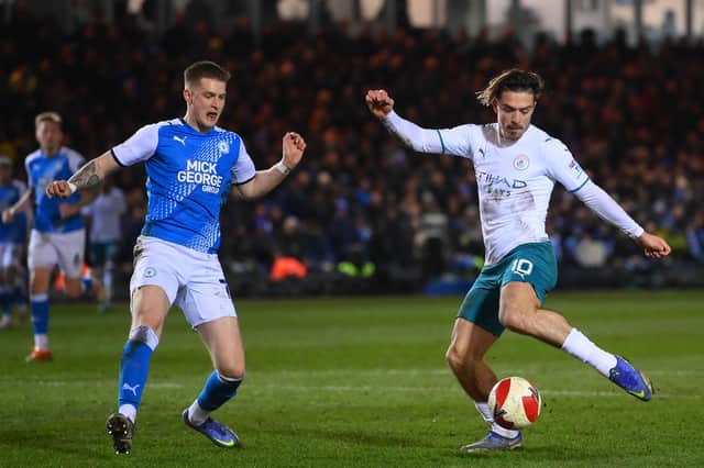 Manchester City beat Peterborough United in the fifth round. Credit: Getty.