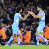 Nathan Ake and Ruben Dias will miss Sunday’s Manchester derby. Credit: Getty.
