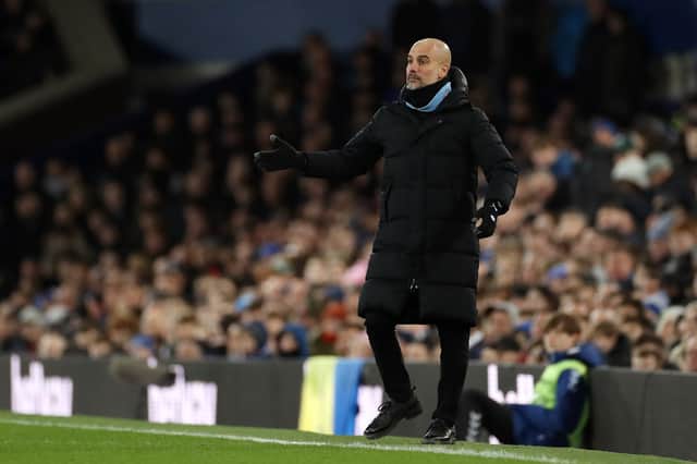 Guardiola wants City to sign a striker this summer. Credit: Getty.