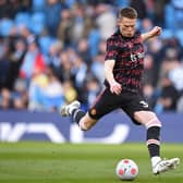 Scott McTominay failed to defend his Manchester United team-mates after their derby-day loss. Credit: Getty.