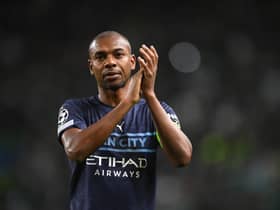 Pep Guardiola sees Fernandinho becoming a manager once he retires from playing. Credit: Getty.