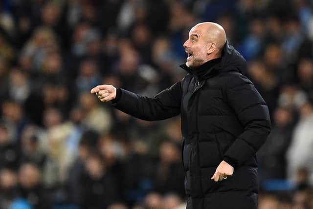 Guardiola has now made it to the last eight of the Champions League on 12 occasions. Credit: Getty.