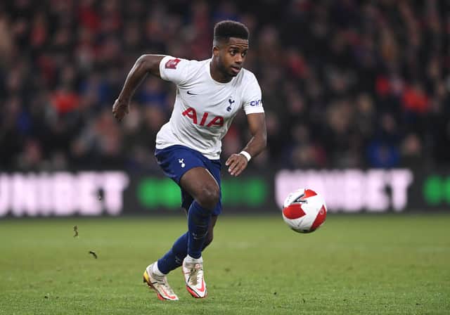 Ryan Sessegnon is missing for Tottenham. Credit: Getty.