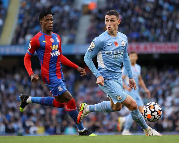 Crystal Palace host Manchester City on Monday night. Credit: Getty.