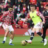 Bruno Fernandes and Scott McTominay may be available to face Atletico Madrid. Credit: Getty.
