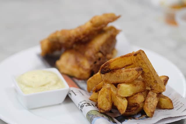 Fish and chips awards Credit: Getty