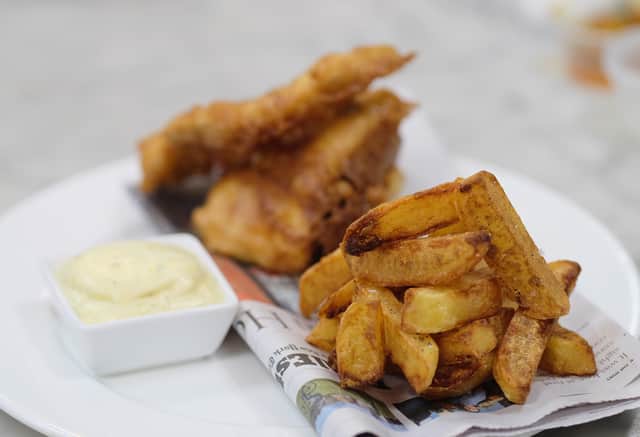 Fish and chips awards Credit: Getty