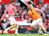 Bruno Fernandes is available to take on Atletico, but there’s a doubt surrounding Luke Shaw.