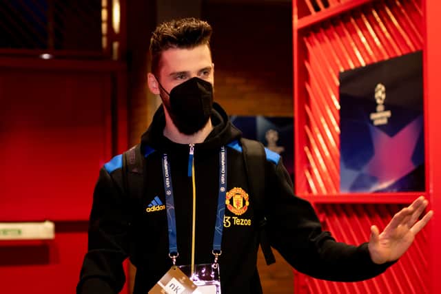 United and De Gea waved goodbye to the Champions League on Tuesday night. Credit: Getty.