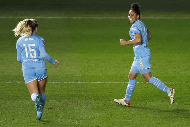 Demi Stokes of Manchester City Credit: Getty