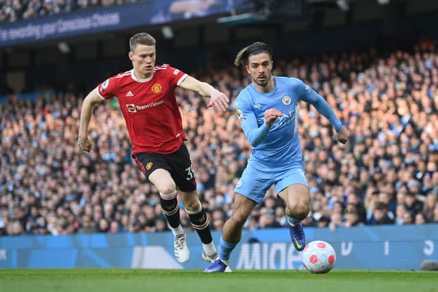 Jack Grealish put in his best performance so far for Manchester City in the recent derby win. Credit: Getty