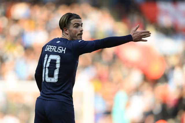 Jack Grealish’s performances have improved in recent weeks, believes Alan Shearer. Credit: Getty.