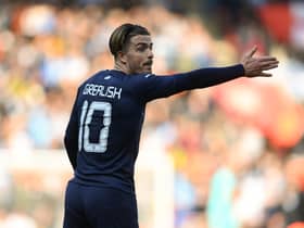 Jack Grealish’s performances have improved in recent weeks, believes Alan Shearer. Credit: Getty.