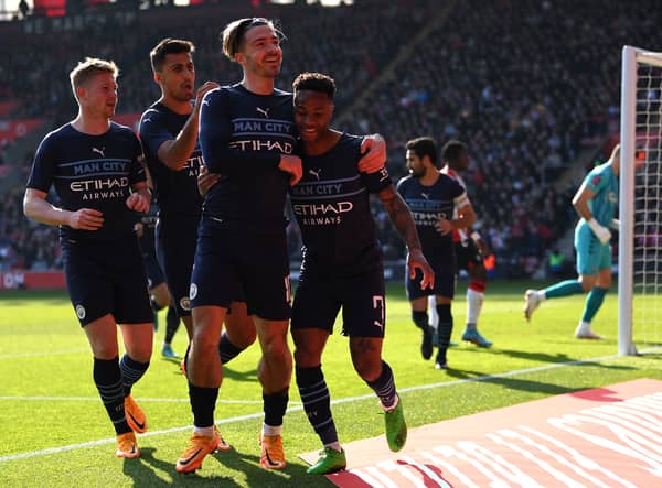 Manchester City beat Southampton 4-1 in their quarter-final on Sunday. Credit: Getty.