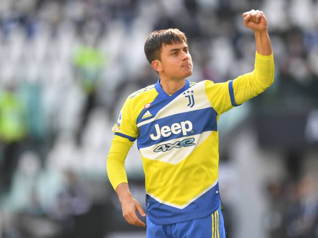 Paulo Dybala is set to leave Juventus at the end of his contract (Fabrizio Romano). Credit: Getty. 
