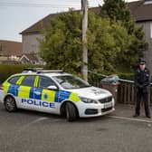 The scene at Bidston Avenue St Helens after dog mauled child to death Credit: SWNS