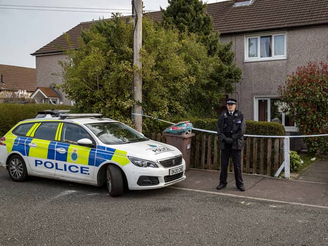 The scene at Bidston Avenue St Helens after dog mauled child to death Credit: SWNS